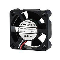 Same Sky (formerly CUI Devices) CFM-3010B-0130-373-20 ພັດ DC dc axial fan, 30 mm square, 10 mm, 4.5~5