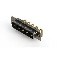 EDAC 629-5W5-640-1T2 ຕູ້ຕິດຕໍ່ D-Sub ປະສົມມຸມຂວາ ຕູ້ຕິດຕໍ່ພະລັງງານ Combo D-Sub
