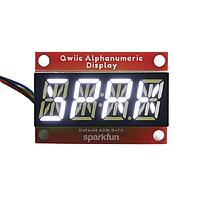 SparkFun COM-18565 ອຸປະກອນພັດທະນາຈໍສະແດງ SparkFun Qwiic Alphanumeric Display - ສີຂາວ