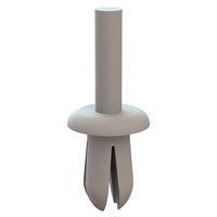 Essentra Components 61PR400300 ປຸດດັດດວງ Push-In Rivet Push Rivet, ຮູ Hole .250, ຄວາມຫນາ Panel Thk .093-.312