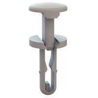 Essentra Components 27CINCH04 Cinch Rivet, ລູກມຸມຊຸດ .250 ຊີ້ນຜ່ານ, ຄວາມຫນາຂອງແຜ່ນ .020-.174