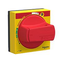 SCHNEIDER GVAPR54 ສະວິດຊ໌ ອັກຕູເວີ NEMA 1-12 ແດງ/ເຫຼືອງ ມີສະແດງການກະທຳ Trip