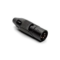 Amphenol Audio AX4MB0M-AU ຕົວເຊື່ອມ 4P PIN M PLUG BLKGLD ມີ ສີດຳ ມາກກະ SLV