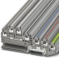 PHOENIX CONTACT 3244471 ບລອກທາມິນອະກອນບັນທຶກ DIN Rail PTIO 1 5/S/5-PE/U-BK/O-WH