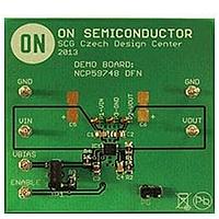 onsemi NCP59748MN1ADJTBGEVB ຕົວຄວບຄຸມແຮງແຟງ LDO NCP59748 EVAL BRD