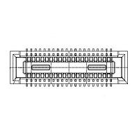 Hirose Electric DF40TC(3.0)-40DS-0.4V(58) ບອດມາວນຕ໌ BOARD TO FPC CONN, RCPT, 40POS
