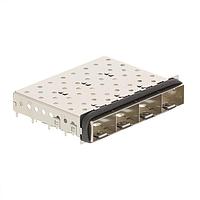 AMP Connectors - TE Connectivity 2007135-1 ກອງ SFP 1x4 EMI Shield