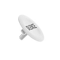 SCHNEIDER ZBA147 ອຸປະກອນສະຫນັບສະຫນູນ Switch ZBA1 ມີການປະກາດ "SILENCE" ໃນສີດຳ