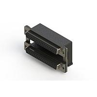 EDAC 662-037-364-00C ຕູ້ສະຫນອງ Dual Port D-Sub ມຸມຂວາ ຕູ້ສະຫນອງ Dual Port D-Sub