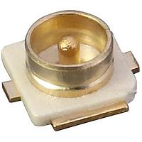Linx Technologies - TE Connectivity CONMHF1-SMD-G-T ຕູ້ຕໍ່ PCB MHF1 Connector Receptacle, ຂາຍຊີ້ນ 50 Ohm ຕິດຕັ້ງພາຍນອກດ້ວຍການບວກບວງ, ຄຳຊຸດທາງພື້ນ