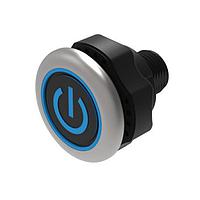 EAO 84-ADKS-C12-04B2 Touch Sensor Series 84 IO-Link Touch stainless steel-Dynamic, Symbol C12, 8.4...32V DC, Automatic, PNP-NO, 3-pol., connector M12, LED1: ສີຂຽວ, LED2: ສີແດງ, Configuration: 1202