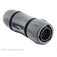 Eaton Souriau-Sunbank UTSX6JC12E10PZ ປລັກ Plug, ມີກະບອກສາຍສະບັບຫຼັງ, ມີ 10 ຂໍ້ຕິດຕໍ່ຊ່ອງຊອດຜູ້ຊາຍ, IP68/69K ໃນສະພາບບໍ່ໄດ້ຕ້ອງການ, ການກຳນົດລະຫັດ Z