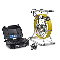 TvbTech 3399FB ລະບົບກ້ອງຖ່າຍຮູບກວດກາທໍ່ລະບາຍນ້ໍາ Sewer Drain (Cable 40m, 752Hx 582V pixels, Φ38mm)