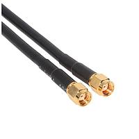Amphenol Cables on Demand CO-058SMAMMRP-015 ສາຍສັ້ນ RF RG58 REV POLARITY SMA M/M 15