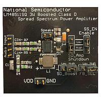Texas Instruments LM48511SQBD/NOPB ບອດທົດລອງ Audio Amplifier LM48511