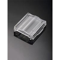 Ledil F16382_LINNEA-Z2T25-END-B-FL ຝາປົດເລນສ໌ rectang 0 Pos 40mm (D) 9,5mm(H