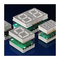 Lumex LDS-SMHTA5604RISIT ຈໍ LED .56" 7-Seg H-Temp 640nm ແດງ Gry/Wht