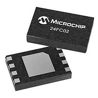 Microchip Technology 24FC02T-I/Q4B EEPROM 2Kb I2C , 1MHz 1.7-5.5V, 8-UDFN