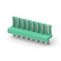 AMP Connectors - TE Connectivity 6-1123723-8 ຮອງສະໜອງແລະຮອງສາຍສົດ 3.96 EP HDR ASSY 8P(ສີຂຽວ)