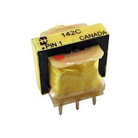 Hammond Manufacturing 142C Pin Terminal Transformers Audio transformer, open frame PC board mount, 15K C.T.:15K C.T.