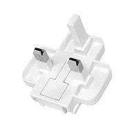 CUI Inc SMI-UK-7W ປລັກສະຫຼຸບໄດ້ສໍາລັບ AC ໃນຮູບແບບດາບສຳລັບ UK - ສີຂາວ