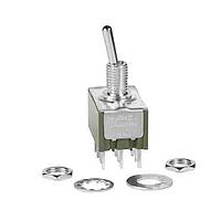 NKK Switches MN42SS4W03 ສະຫນອງສະລັບປ່ຽນທາງ BUSHING MOUNT MINIATURE TOGGLE