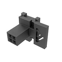 Amphenol FCI 10160855-04GLF ປລັກ MinitekPwr 3.0 ບັນດາຄູ່ 4 ຕໍ່ຕຳແໜ່ງ ສີດໍາ