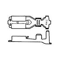 AMP Connectors - TE Connectivity 173724-1 (Cut Strip) ຂໍ້ຕໍ່ REC CONT 20-14 AWG ຕັດປິດ 100 ຊຸດ