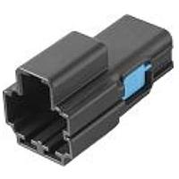 Aptiv 33255759 ຕົວເຊື່ອມຕໍ່ 8 ທາງ ຜູ້ຊາຍ OCS 1.2 ບໍ່ມີການປິດ ສີດໍາ CONN