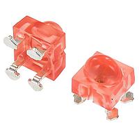 Broadcom ALMD-LG37-XZ002 ໄຟແສງ LED ສີແດງ ໜຶ່ງສີ ແບບ 4MM RED AlInGaP 40x100deg