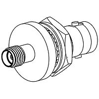 Amphenol RF 901-10199 ຕົວແປ RF - ລະຫວ່າງຊຸດ SMA JACK ໄປຫາ AFI PLUG TEST ADAPTER