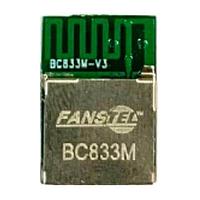 Fanstel BC833M ໂມດູນຫຼາຍໂປໂຕຄອນ Compact BLE 5.1 ມີແອນເຕນາຕຣາສ PCB ລວມຢູ່, nRF52833