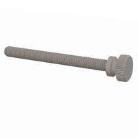Essentra Components 091032200T ກຸມນິ້ວມີລັກສະນະລະດັບກຸມນິ້ວ Knurled, ກະຊວງ #10-32, ຍາວ 2
