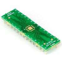 Chip Quik IPC0014C ອາເດັດເຕີ QFN-24 ເປັນ DIP-28 SMT Adapter (0.5 mm pitch, 4 x 4 mm body) Compact Series