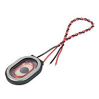 Same Sky (formerly CUI Devices) CDS-20144-L100 ອິເລັກໂຕຣແມກເນຕິກ 1W 4Ohm 600Hz WireLd 20x14mm mylr Nd-Fe-