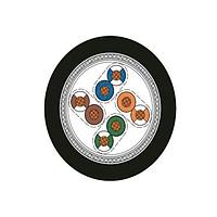 HARTING 09456000558 ເຄື່ອງສາຍ Ethernet / ເຄື່ອງສາຍເຄືອກ Cable - Cat6a, 4x2xAWG26/7, PUR ສີດຳ, ແວງ 500m