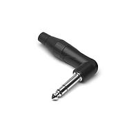 Amphenol Audio TS3RBJ ປະກອບໂທລະສັບ 3POLE STEREO RA PLG MATT BLK NI PLT CONT