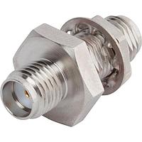 Amphenol SV Microwave SF2990-6005 ຕົວແປ RF - ໃນຊຸດ SMA F ເປັນ F ຕົວແປບູລເຮດ