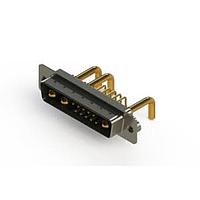 EDAC 629-13W3250-2T2 ຕູ້ຕິດຕໍ່ D-Sub ປະສົມມຸມຂວາ ຕູ້ຕິດຕໍ່ພະລັງງານ Combo D-Sub