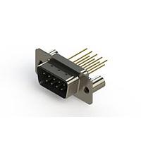 EDAC 627-M09-323-LT3 ຕົວເຊື່ອມ D-Sub - ຕົວເຊື່ອມ D-Sub ຄວາມໜາ້ຄວາມຖືກມາດຕະຖານ ແບບຕັ້ງຕົວແບບຕັດກະເປົາ