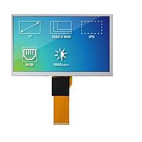 Riverdi SM-RVT70HSTNWN00 ຈໍ TFT LCD 7.0" RGB, ແສງສວ່າງສູງ, IPS, ບໍ່ມີການສະຕິດສອດ