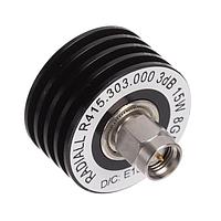 Radiall R415303000 ຕົວຫຼຸດສະຕິກເນັດ Connectorized ATTENUATOR: SMA 3DB 8GHZ 15W 50ohms ປະເພດລະບາຍຄວາມຮ້ອນ convection cooling type