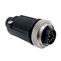 CONXALL SF3282-9PG-520 ການປະກອບຕົວເຊື່ອມຕໍ່ Cble End 9 Male Pins Sldr .200IN GrmtID