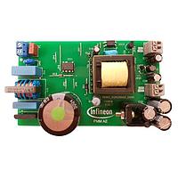 Infineon DEMO5QR2280AZ24W1TOBO1 ຕົວຄວບຄຸມດ້ານຕົ້ນ/ດ້ານທີ່ສອງ AC/DC - Flyback ແຜງສະແດງ DEMO_5QR2280AZ_24W1 ທີ່ເຮັດວຽກໃນຂະໜາດການໃຊ້ງານທີ່ກວ້າງ ພັດທະນາມາດ້ວຍການນຳໃຊ້ SMPS ອອຟລາຍນ໌. ມີຄຸນສົມບັດຂອງ ICE5QR2280AZ PWM quasi-resonant flyback CoolSET ໃໝ່ ທີ່ມີ MOSFET ລວມຢູ່ 800V ໃນຊຸດ DIP-7.