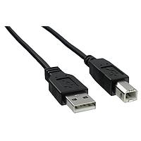 Qualtek Electronics 3021013-10 USB 2.0 A-B 26 AWG 10' BLK USB 2.0
