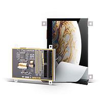 Mikroe MIKROE-3858 ບອດອິດຕະສະຫຼອງ Capacitive TFT 4 Capacitive ພ້ອມກັບກະແຈ