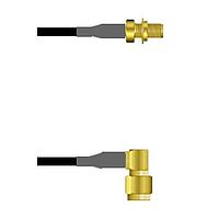 Amphenol Custom Cable Q-2W0340003010i ສາຍສະບັບ RF SMA-SJB/SMA-RP G174 10I