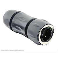 Eaton Souriau-Sunbank UTGX6JC12E4P ປລັກ, ມີກະບອກສາຍສະຫນາມ, ມີຂໍ້ຕິດຊ່ອງຊອດຜູ້ຊາຍ 4 ຕົວ, IP68/69K ໃນສະພາບບໍ່ໄດ້ຕ້ອງການ