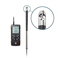 TESTO 416 Vane Anemometer ດ້ວຍການເຊື່ອມຕໍ່ແອັບຯ (0.6 ~ 40 m/s)