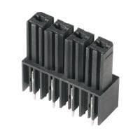 Weidmuller 1928650000 ຮອງສົດແລະຮອງສາຍ BVL 7.62HP/05/180 3.5SN BK BX